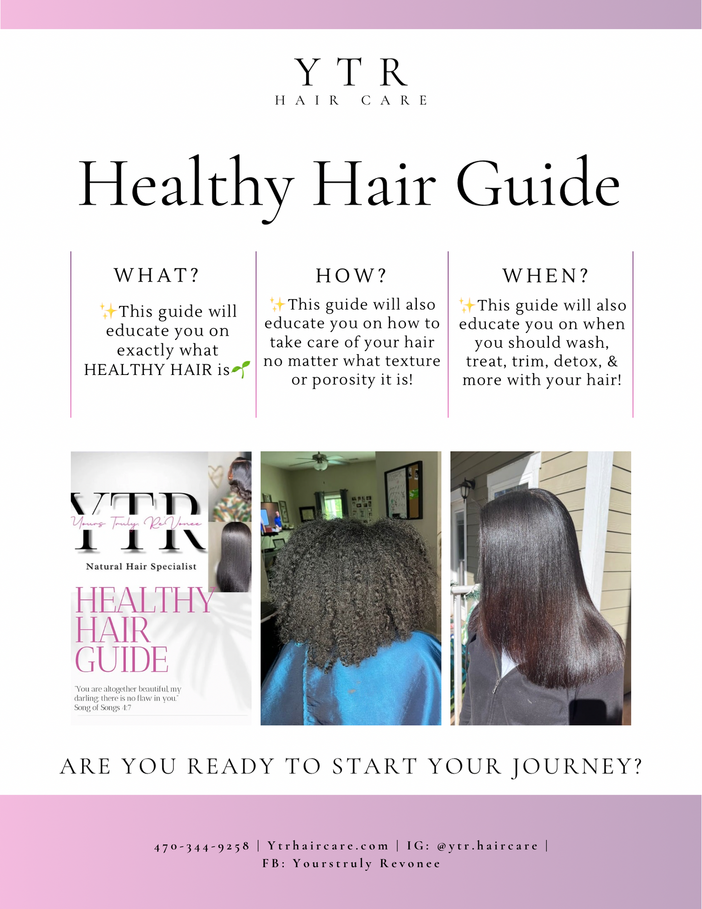 YTR Healthy Hair Guide